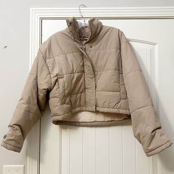 The Fifth Label Remake Puffer Jacket in Tan - Picture 5 of 10